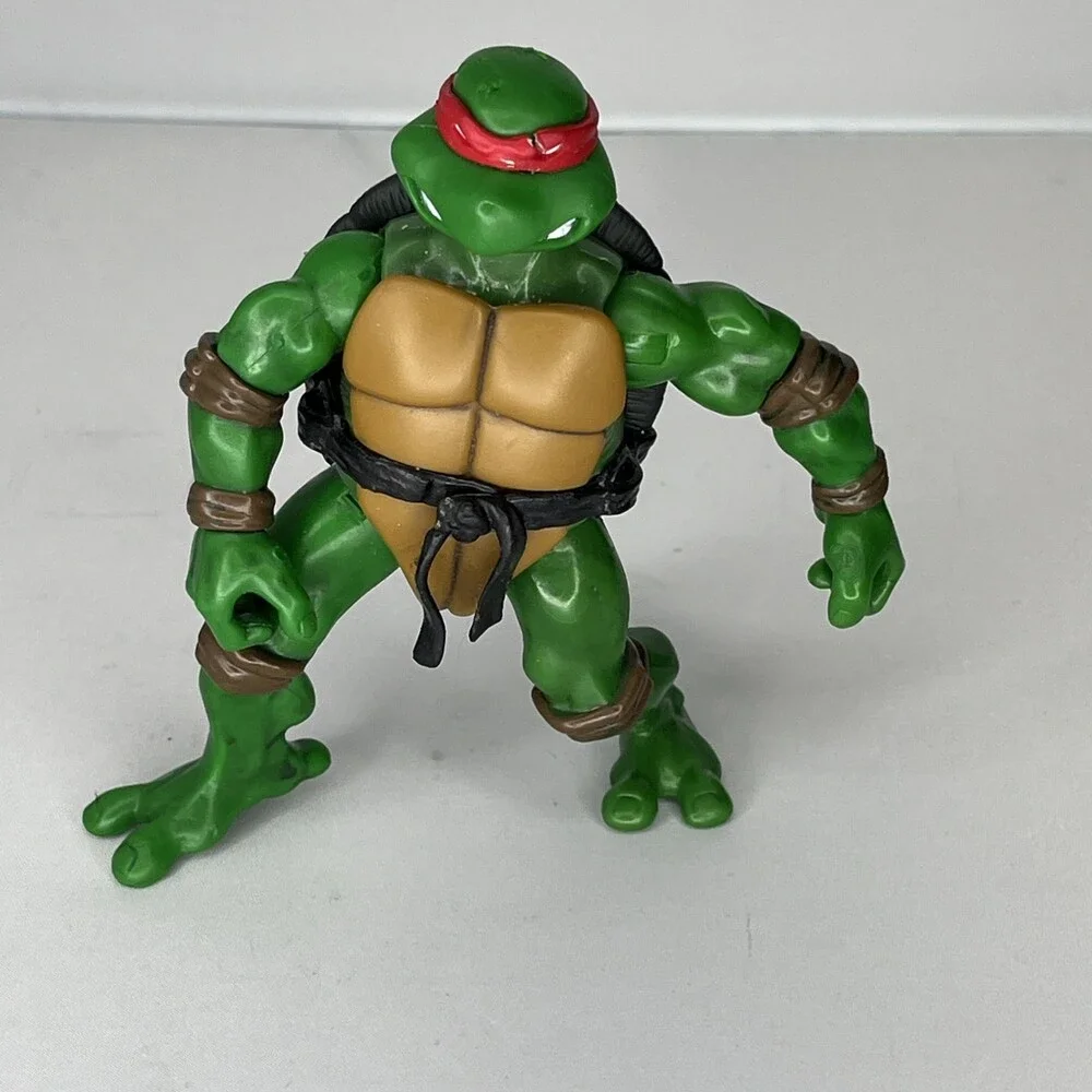 Playmates Raphael Figure 4.5” - As Is - Back Of Mask Is Broken